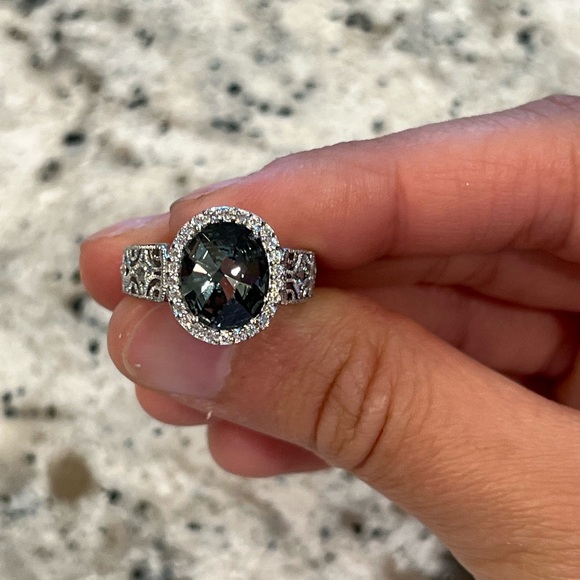 TACORI DIAMONIQUE RING - Green Quartz - Picture 2 of 6